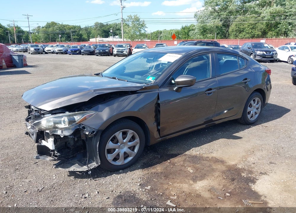 2014 MAZDA 3 I SPORT VIN: JM1BM1U73E1121830