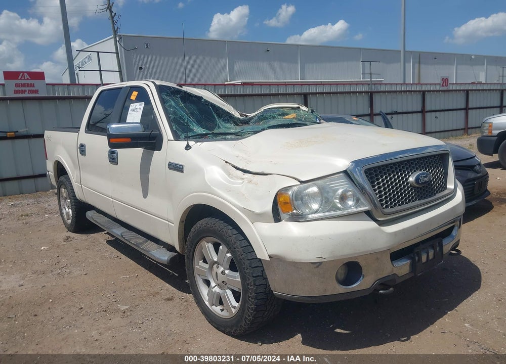2008 FORD F-150 60TH ANNIVERSARY/FX4/KING RANCH/LARIAT/XLT VIN: 1FTPW14V18FB56193