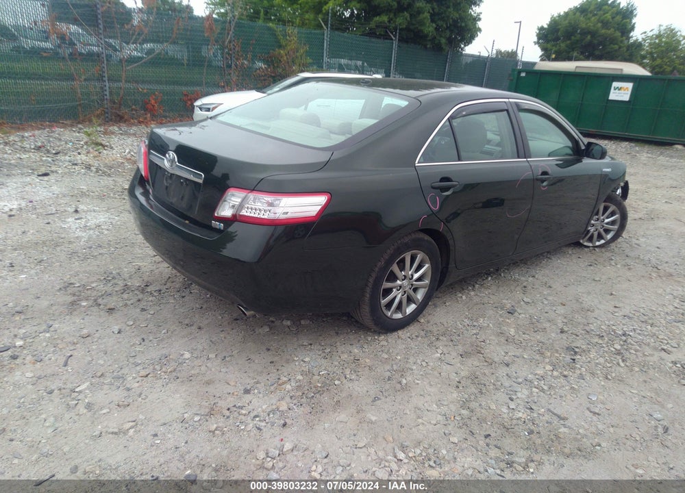 2011 TOYOTA CAMRY HYBRID VIN: 4T1BB3EK4BU139229