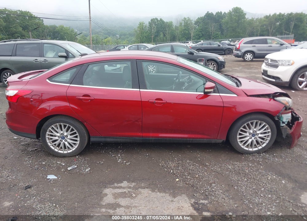 2013 FORD FOCUS TITANIUM VIN: 1FADP3J29DL111042