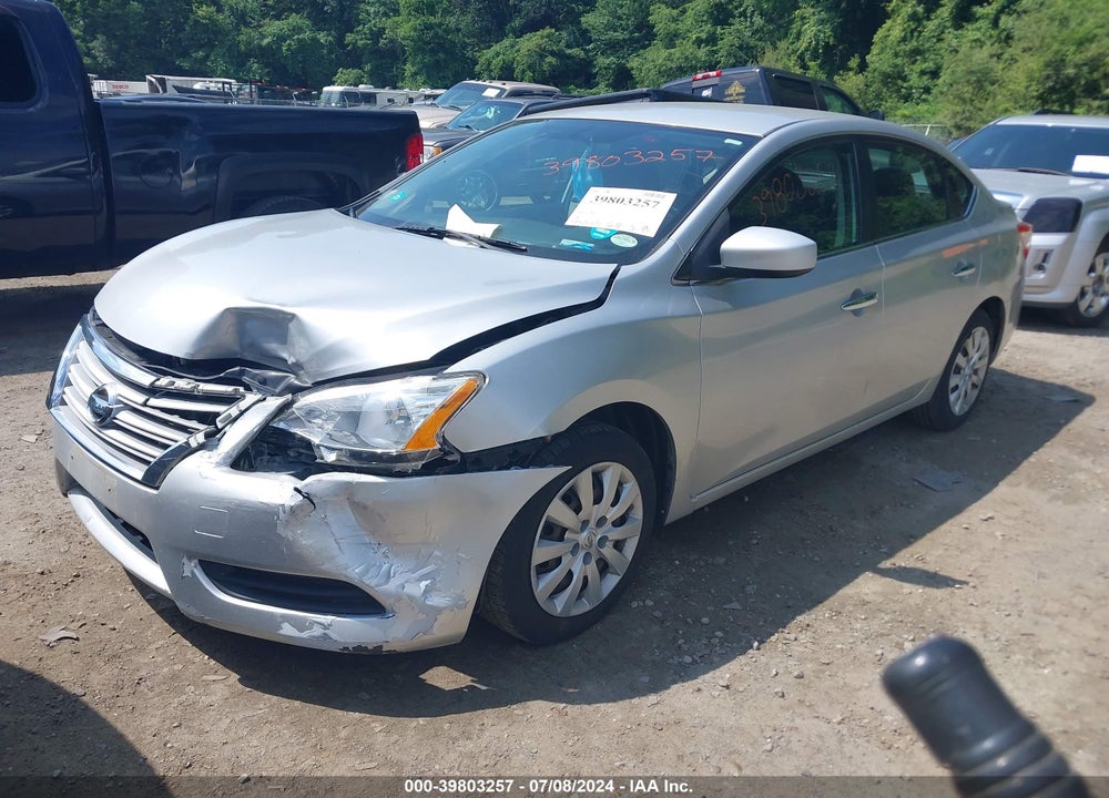 2015 NISSAN SENTRA FE+ S/S/SL/SR/SV VIN: 3N1AB7AP3FL635750