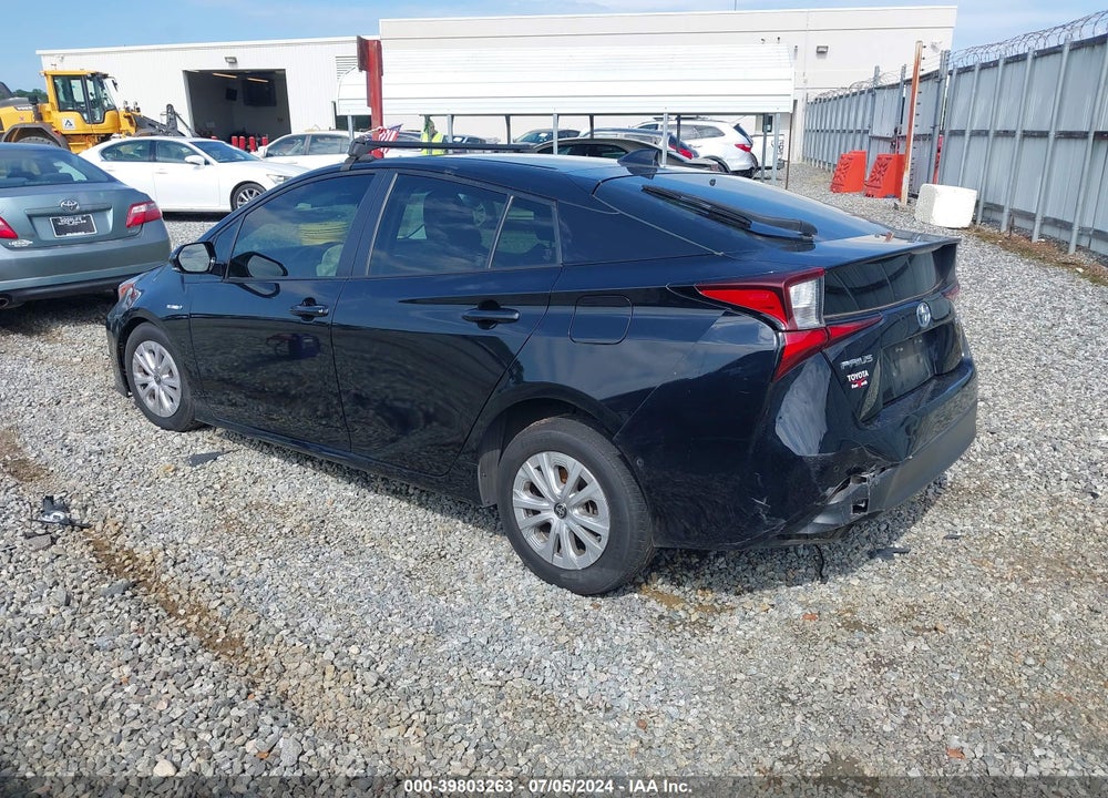 2020 TOYOTA PRIUS LE VIN: JTDKARFU9L3116465
