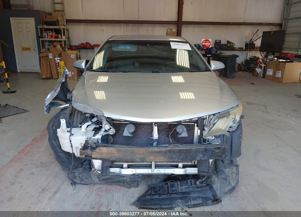 2012 TOYOTA CAMRY SE VIN: 4T1BF1FK3CU086113