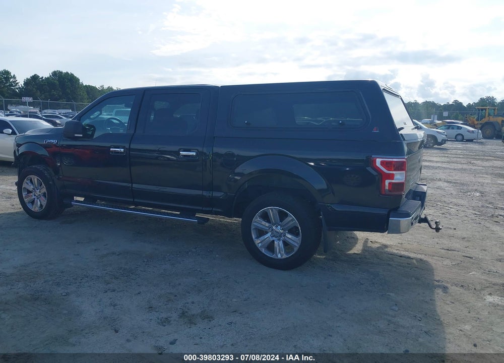2018 FORD F-150 VIN: 1FTEW1E57JFA54196