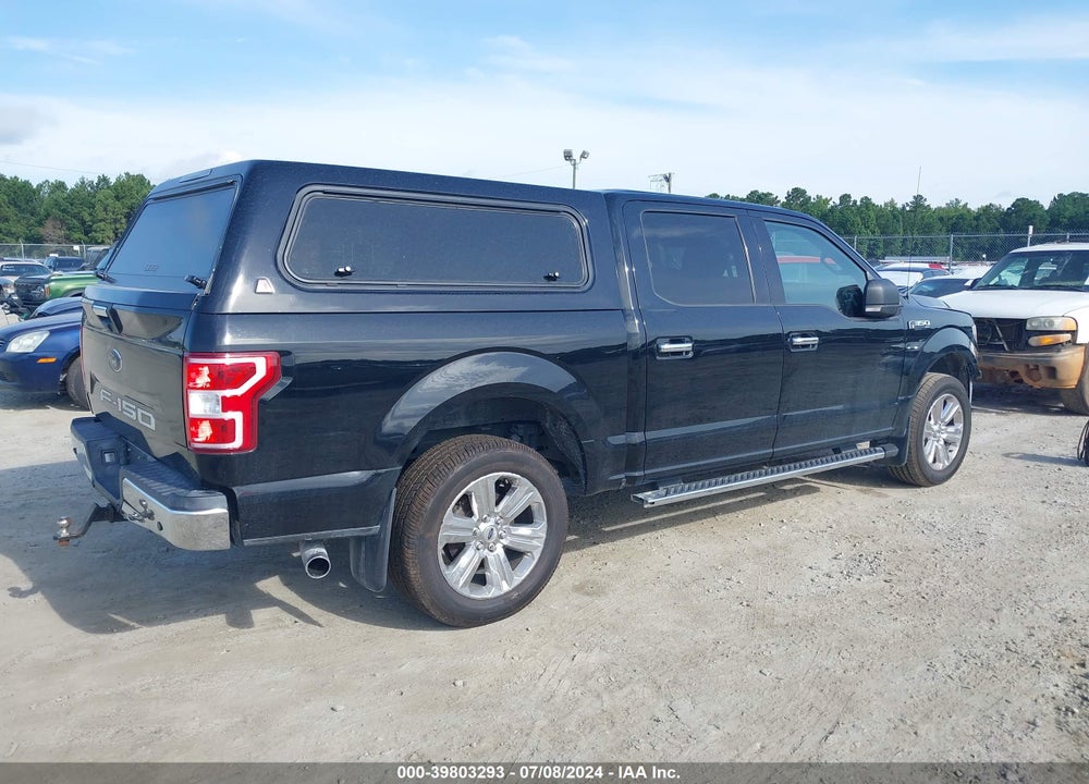 2018 FORD F-150 VIN: 1FTEW1E57JFA54196