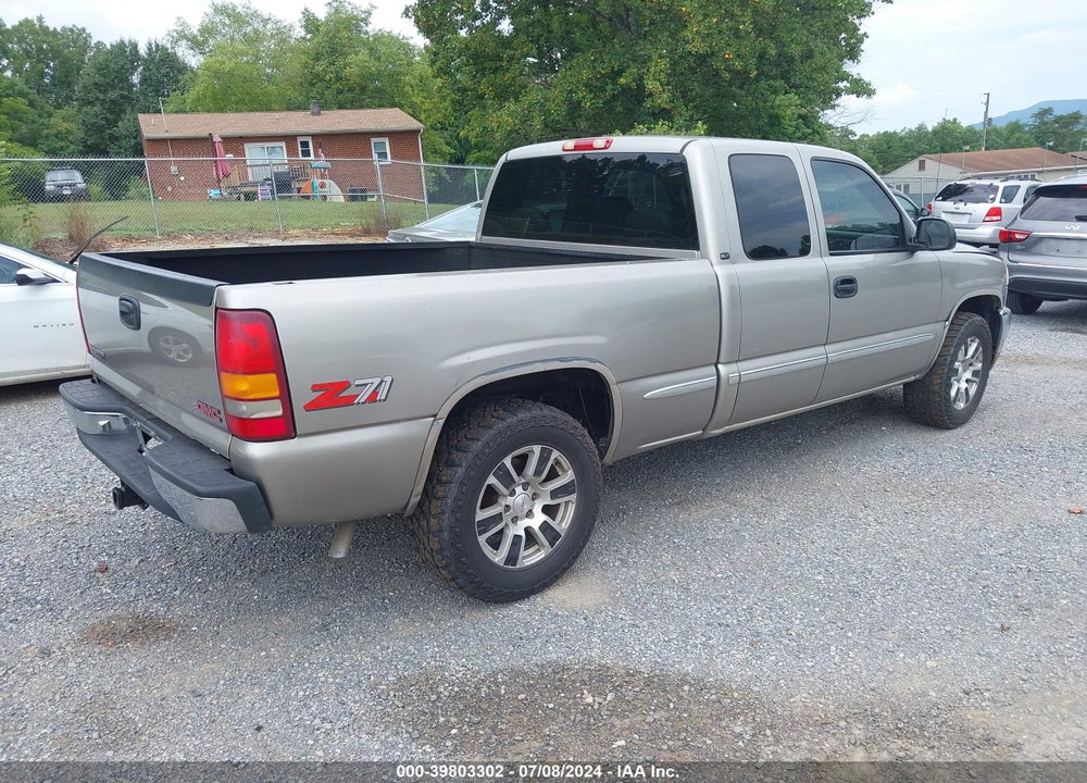 1999 GMC SIERRA 1500 SLE VIN: 2GTEK19T1X1528163