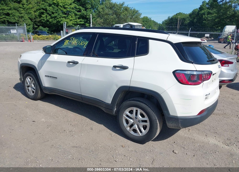 2018 JEEP COMPASS VIN: 3C4NJDAB9JT117882