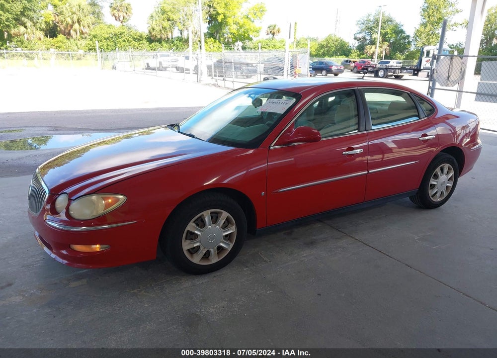 2008 BUICK LACROSSE CX VIN: 2G4WC582781339855