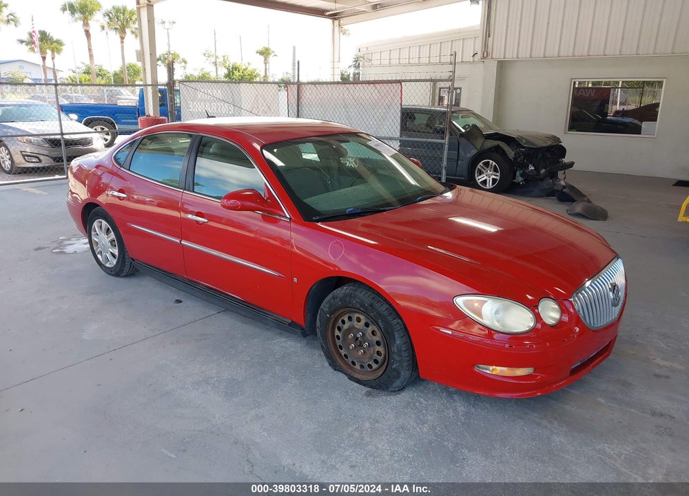 2008 BUICK LACROSSE CX VIN: 2G4WC582781339855