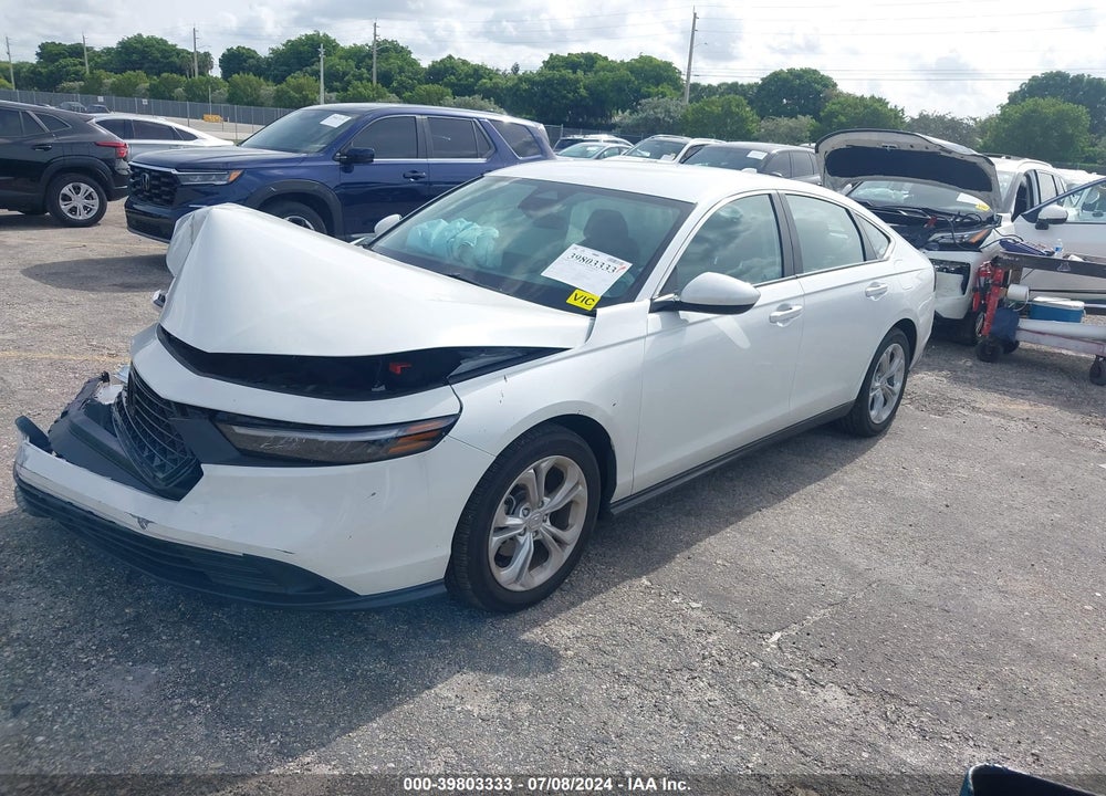 2024 HONDA ACCORD LX VIN: 1HGCY1F26RA037776