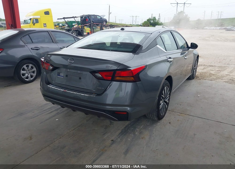 2022 NISSAN ALTIMA SV INTELLIGENT AWD VIN: 1N4BL4DW0PN308259