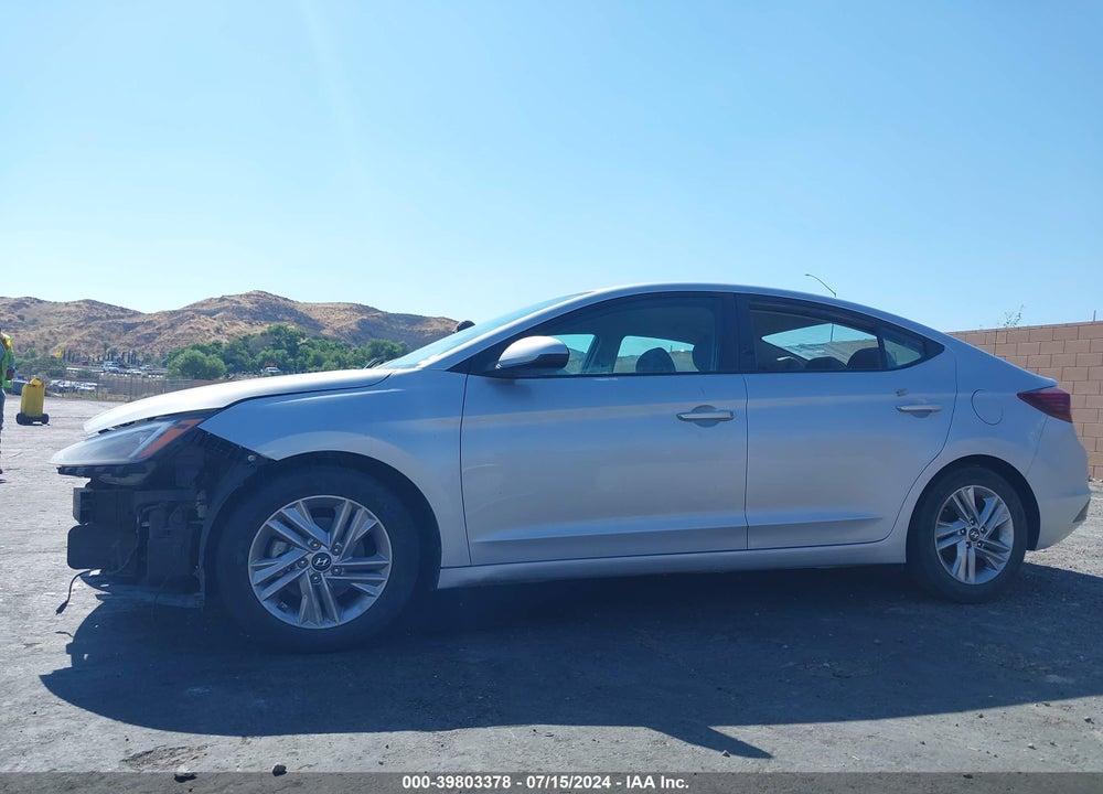 2019 HYUNDAI ELANTRA SEL VIN: KMHD84LF1KU752394