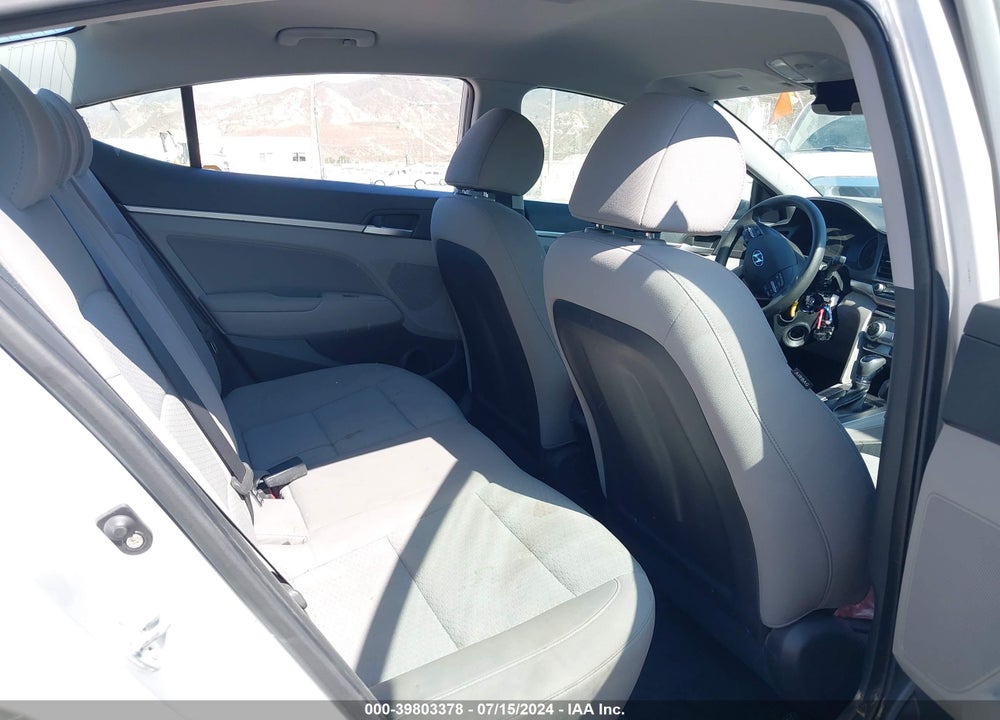 2019 HYUNDAI ELANTRA SEL VIN: KMHD84LF1KU752394