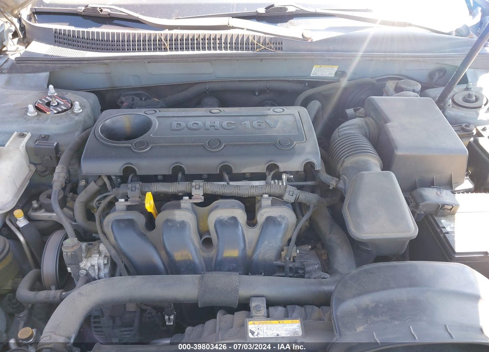 2009 HYUNDAI SONATA GLS VIN: 5NPET46C69H451701