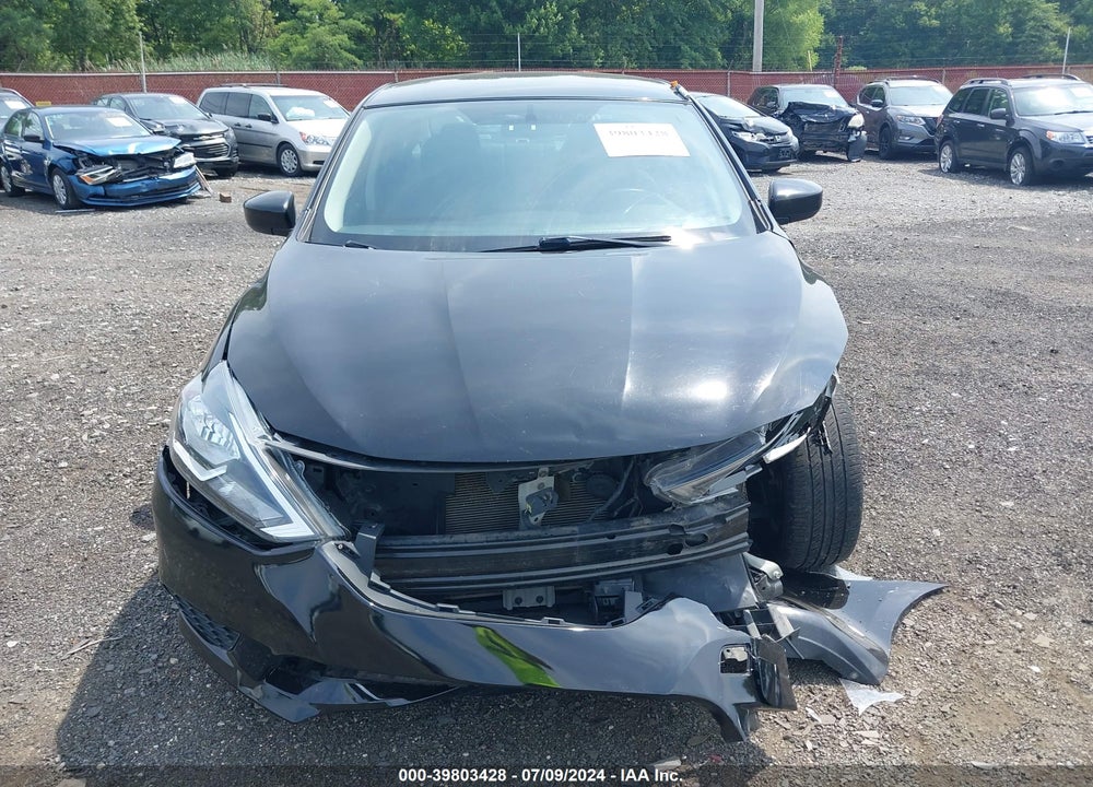 2018 NISSAN SENTRA S VIN: 3N1AB7AP4JY336201