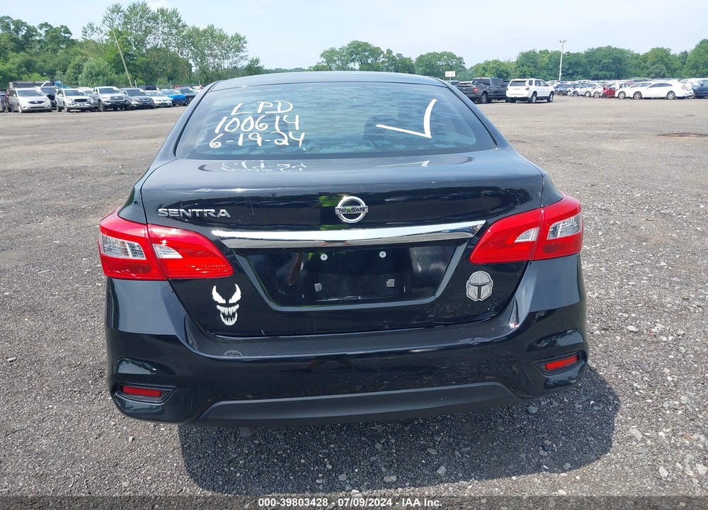 2018 NISSAN SENTRA S VIN: 3N1AB7AP4JY336201