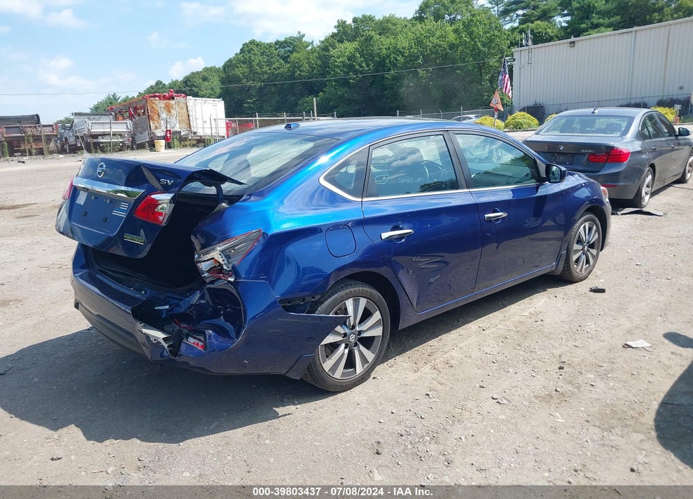 2019 NISSAN SENTRA SV VIN: 3N1AB7AP3KY280043