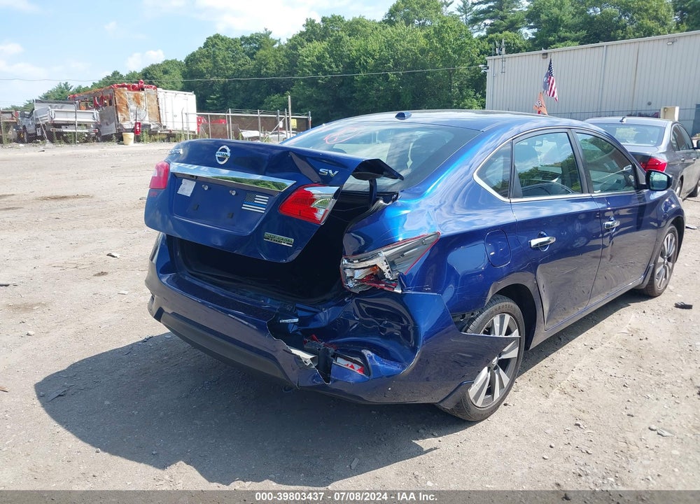 2019 NISSAN SENTRA SV VIN: 3N1AB7AP3KY280043