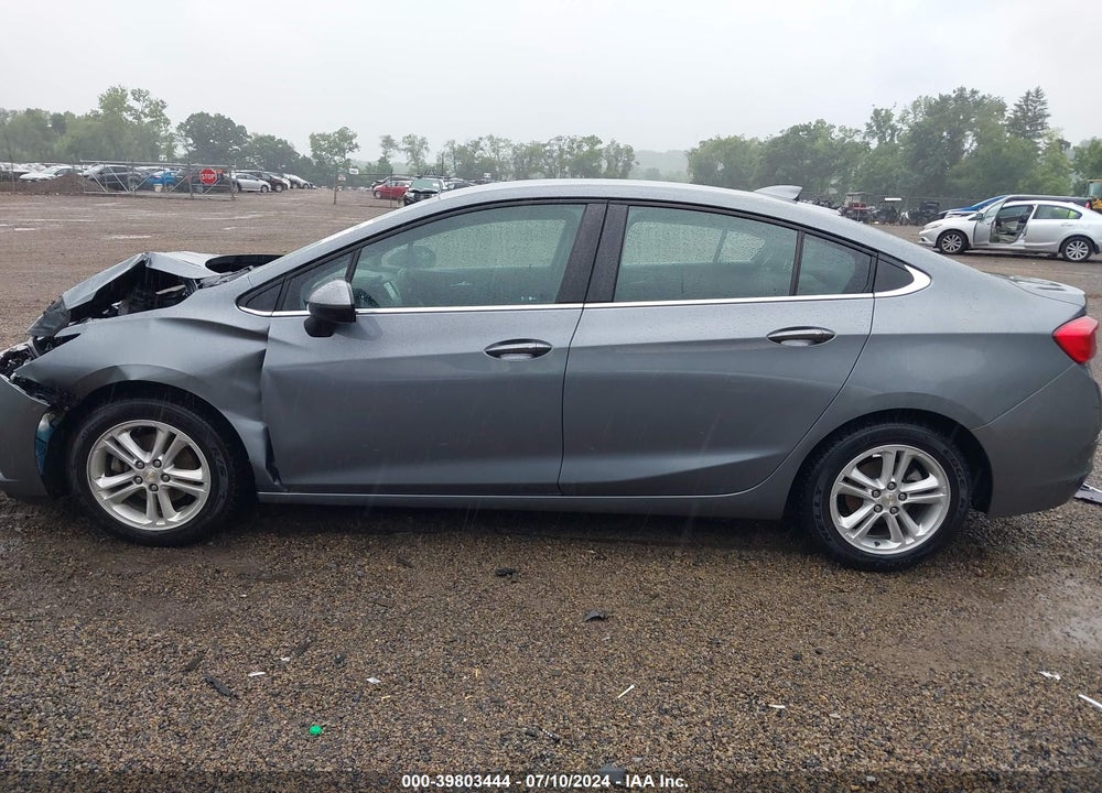 2018 CHEVROLET CRUZE LT AUTO VIN: 1G1BE5SMXJ7206158