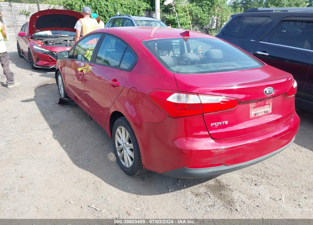 2014 KIA FORTE LX VIN: KNAFX4A61E5148522