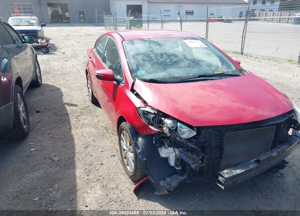 2014 KIA FORTE LX VIN: KNAFX4A61E5148522
