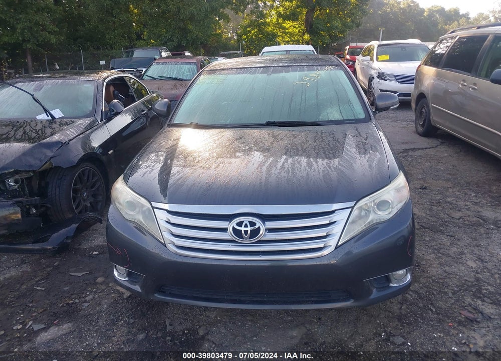 2011 TOYOTA AVALON VIN: 4T1BK3DB0BU438492