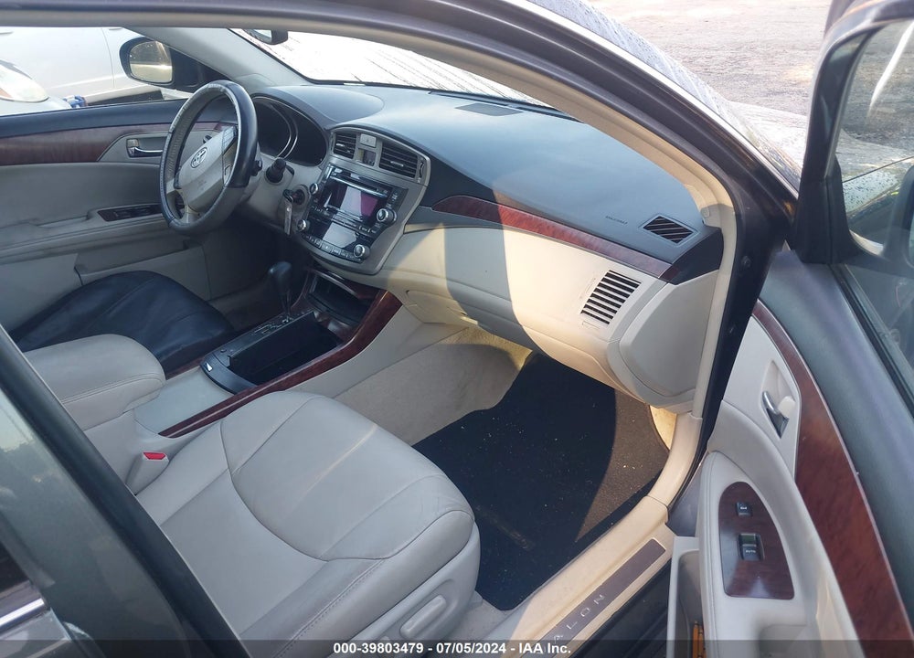 2011 TOYOTA AVALON VIN: 4T1BK3DB0BU438492
