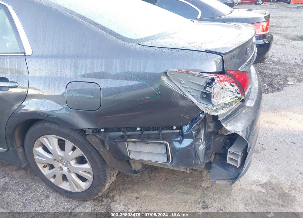 2011 TOYOTA AVALON VIN: 4T1BK3DB0BU438492