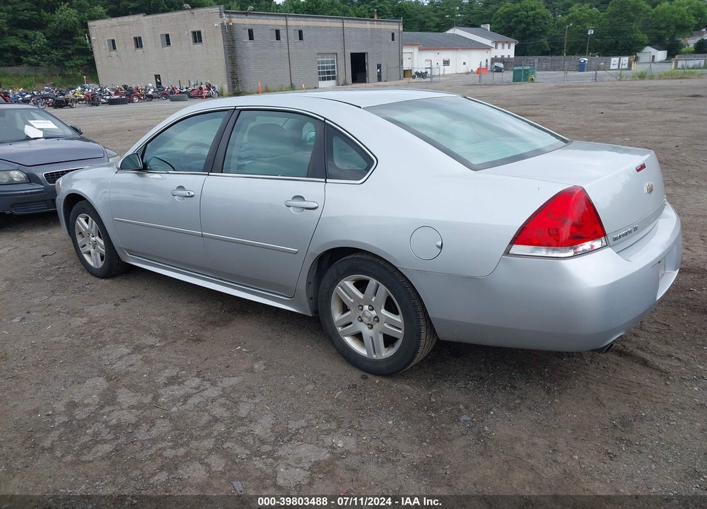 2012 CHEVROLET IMPALA LT VIN: 2G1WG5E3XC1314911