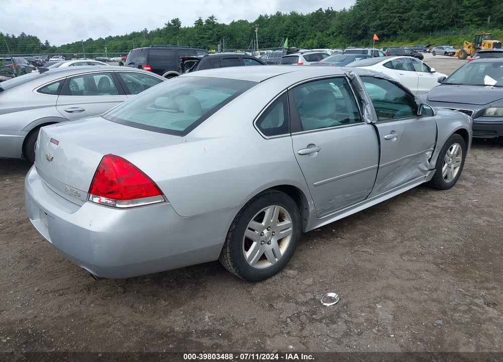 2012 CHEVROLET IMPALA LT VIN: 2G1WG5E3XC1314911