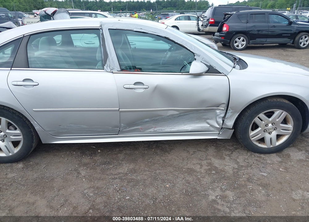 2012 CHEVROLET IMPALA LT VIN: 2G1WG5E3XC1314911