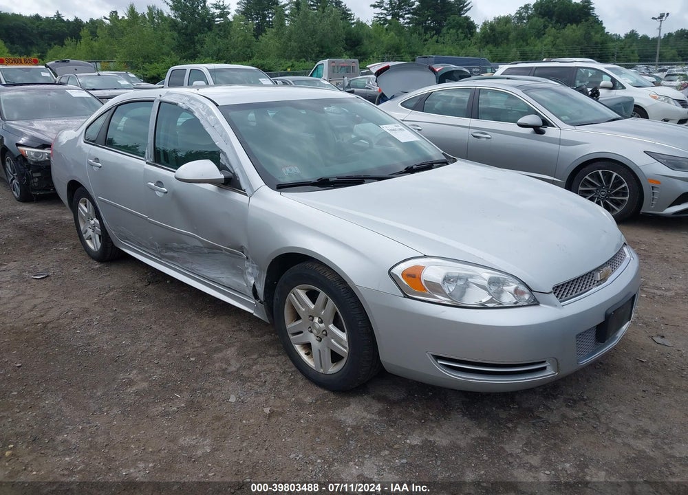 2012 CHEVROLET IMPALA LT VIN: 2G1WG5E3XC1314911