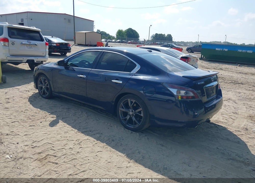 2013 NISSAN MAXIMA 3.5 SV VIN: 1N4AA5AP2DC847736