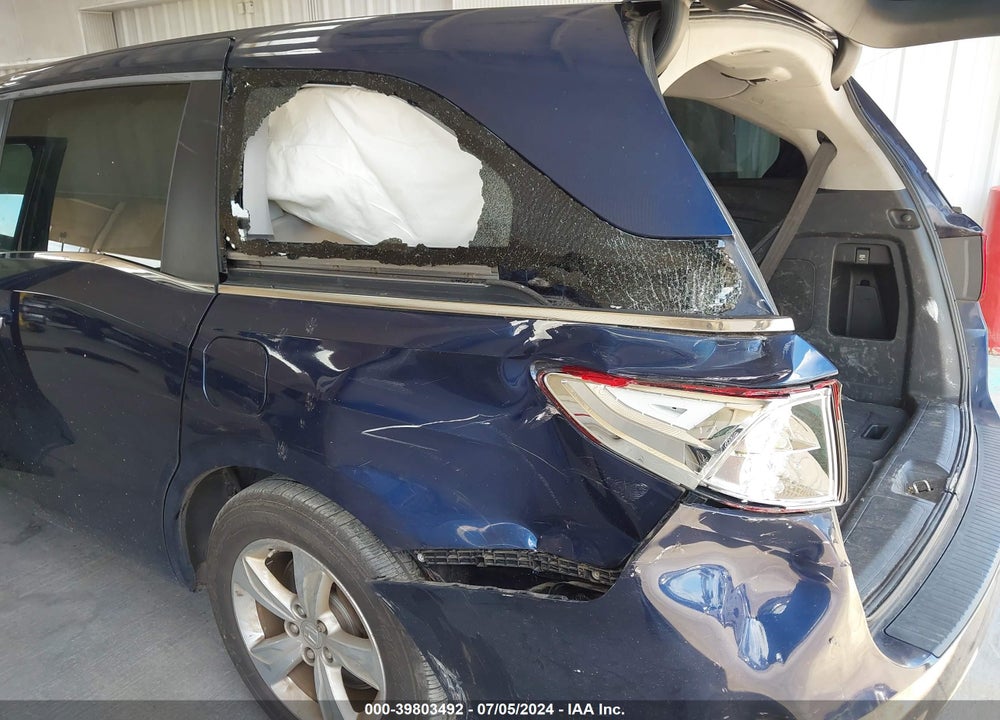 2019 HONDA ODYSSEY EX-L VIN: 5FNRL6H75KB075770