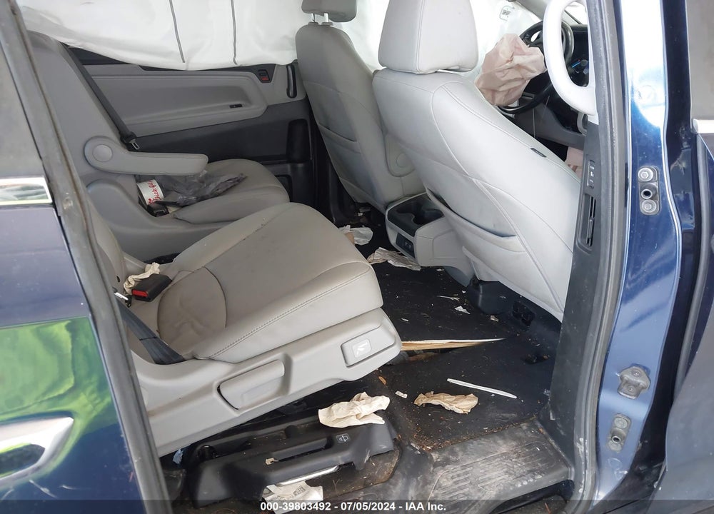 2019 HONDA ODYSSEY EX-L VIN: 5FNRL6H75KB075770