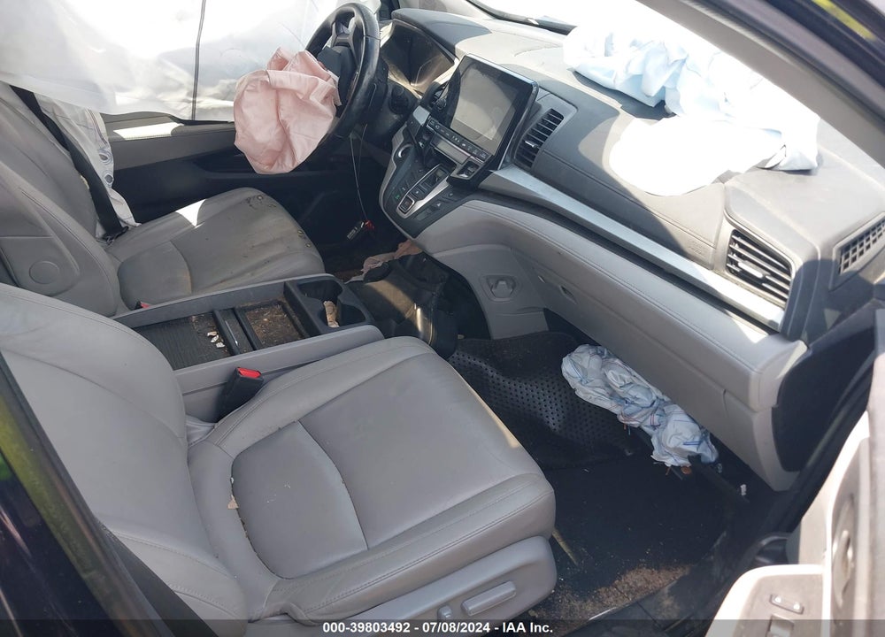 2019 HONDA ODYSSEY EX-L VIN: 5FNRL6H75KB075770