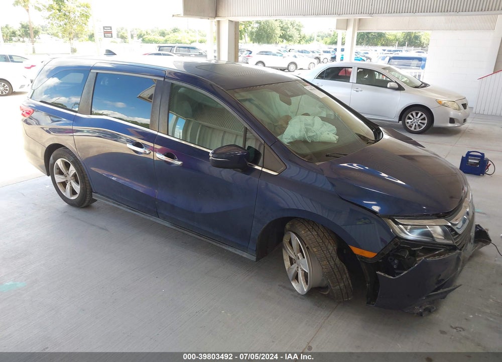 2019 HONDA ODYSSEY EX-L VIN: 5FNRL6H75KB075770