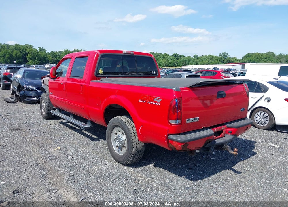 2006 FORD F-250 LARIAT/XL/XLT VIN: 1FTSW21P46ED25387