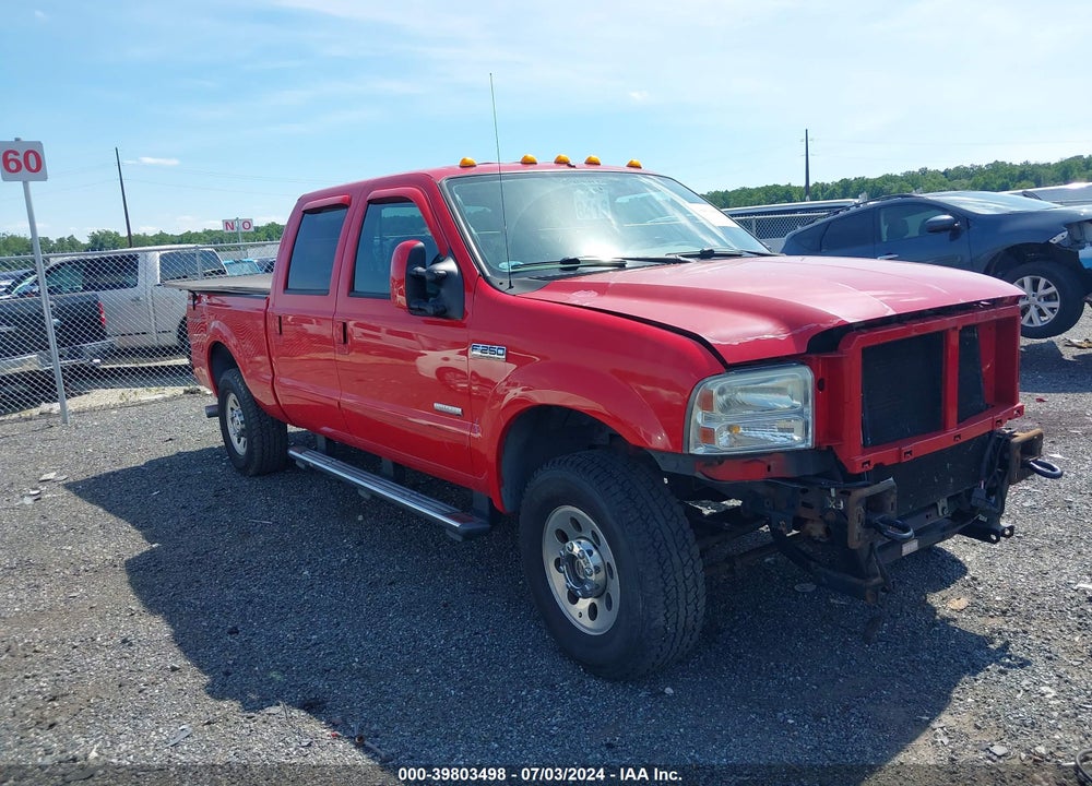 2006 FORD F-250 LARIAT/XL/XLT VIN: 1FTSW21P46ED25387