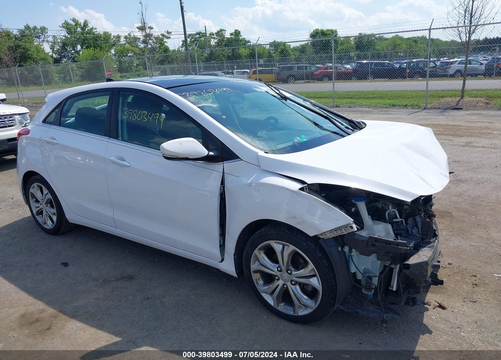 2013 HYUNDAI ELANTRA GT VIN: KMHD35LE8DU126176