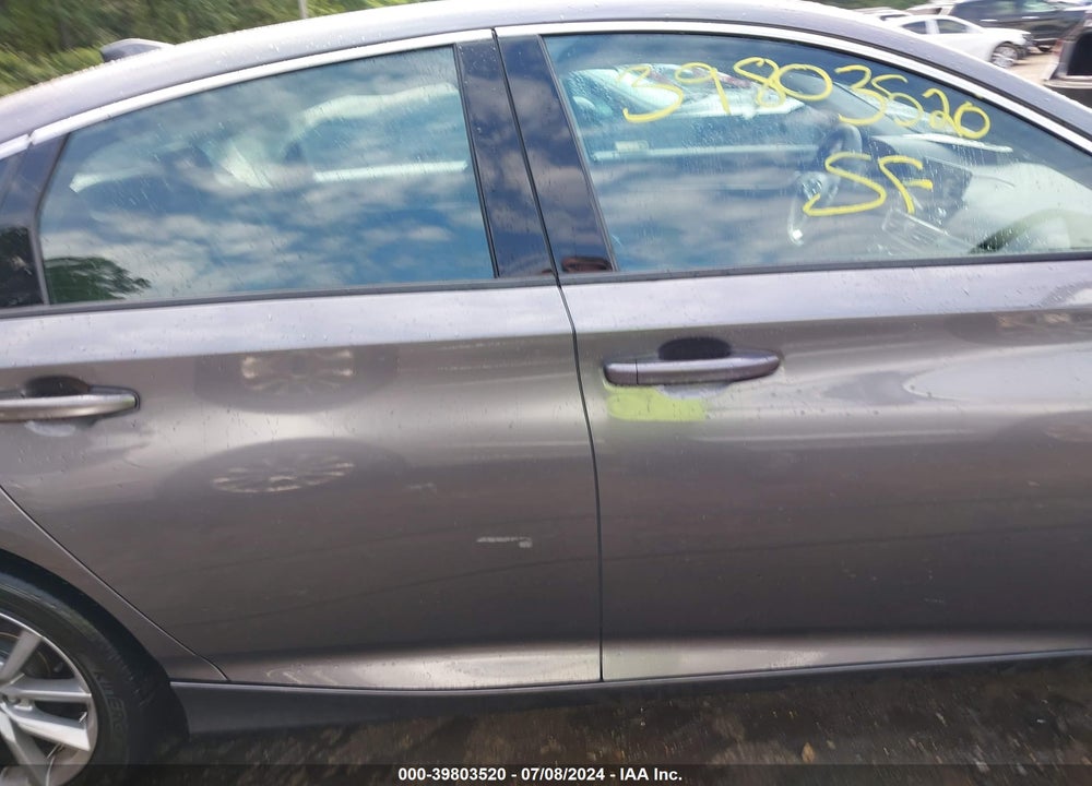 2021 HONDA ACCORD LX VIN: 1HGCV1F16MA116423