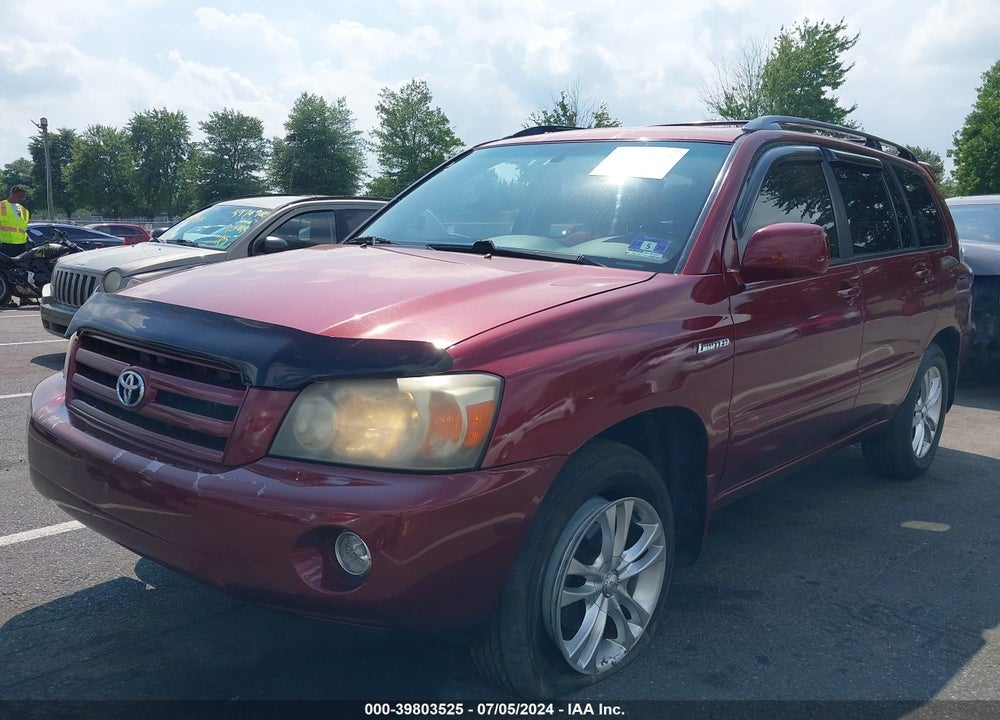 2004 TOYOTA HIGHLANDER LIMITED V6 VIN: JTEEP21A640042954