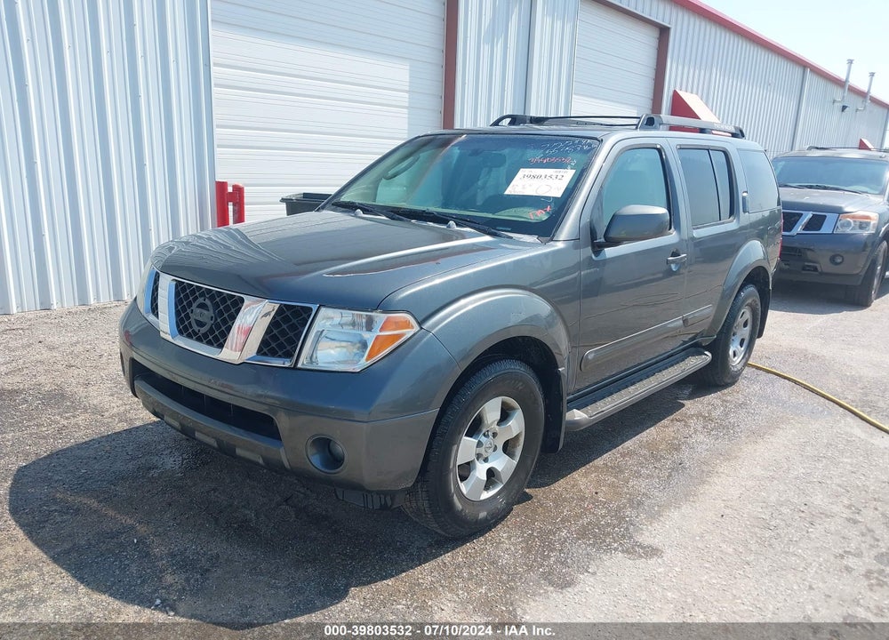 2006 NISSAN PATHFINDER SE VIN: 5N1AR18W46C655483