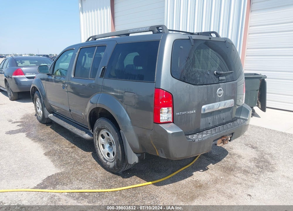 2006 NISSAN PATHFINDER SE VIN: 5N1AR18W46C655483