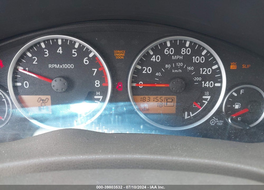 2006 NISSAN PATHFINDER SE VIN: 5N1AR18W46C655483