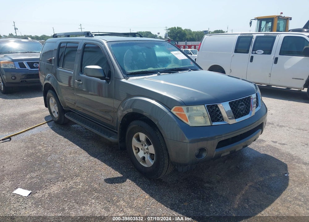 2006 NISSAN PATHFINDER SE VIN: 5N1AR18W46C655483