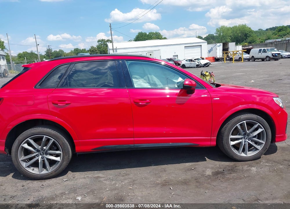 2022 AUDI Q3 PREMIUM PLUS 45 TFSI S LINE QUATTRO TIPTRONIC VIN: WA1EECF35N1013820