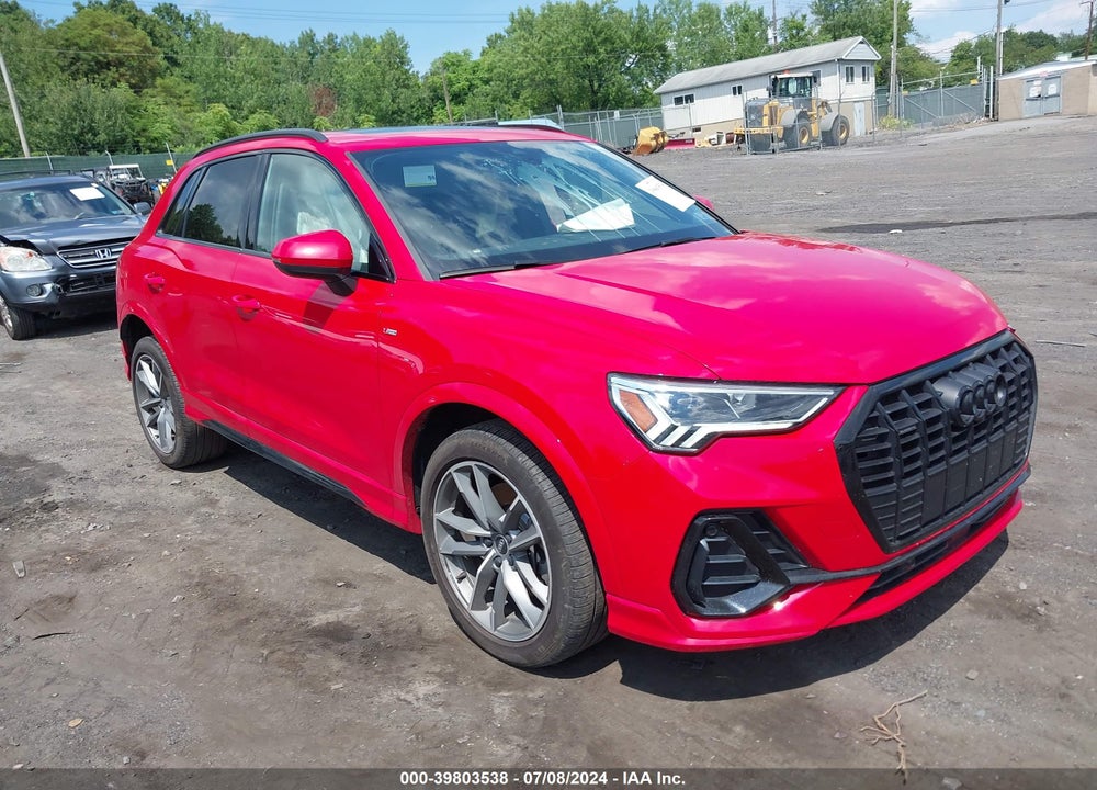 2022 AUDI Q3 PREMIUM PLUS 45 TFSI S LINE QUATTRO TIPTRONIC VIN: WA1EECF35N1013820