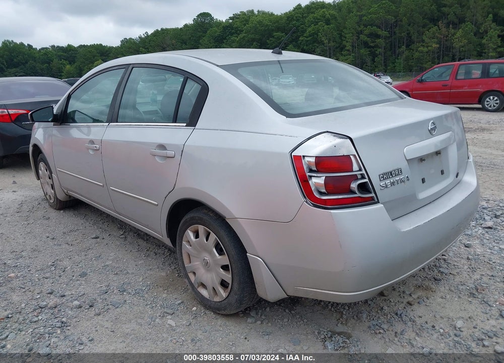 2008 NISSAN SENTRA 2.0 S VIN: 3N1AB61E68L656748
