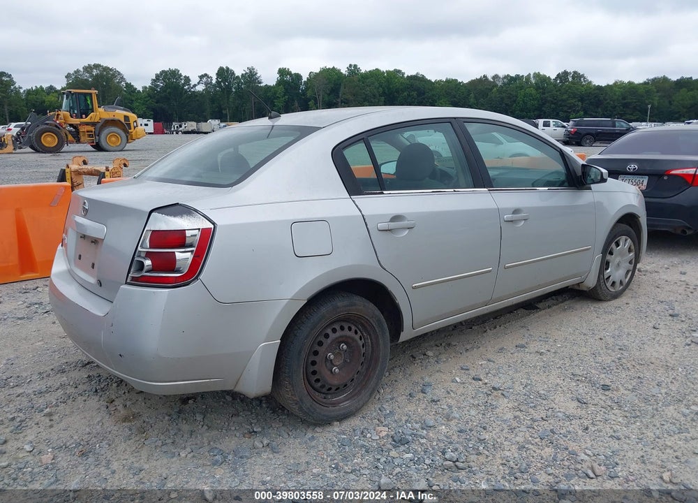 2008 NISSAN SENTRA 2.0 S VIN: 3N1AB61E68L656748